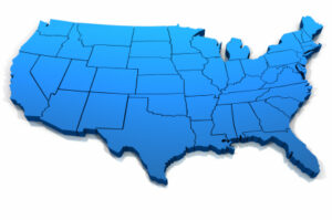 Picture of map of United States